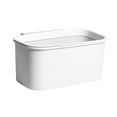 thumbnail image 3 of Cubo de basura colgante para debajo del fregadero, herramientas de limpieza del hogar, contenedor de basura, Mini cubo de basura de cocina para puerta Gris Macarena Basura, 3 of 8