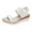 White, variant on Mostsola Womens Sandals Wedge Espadrilles Dressy Slingback Heels Open Toe Platform Sandals