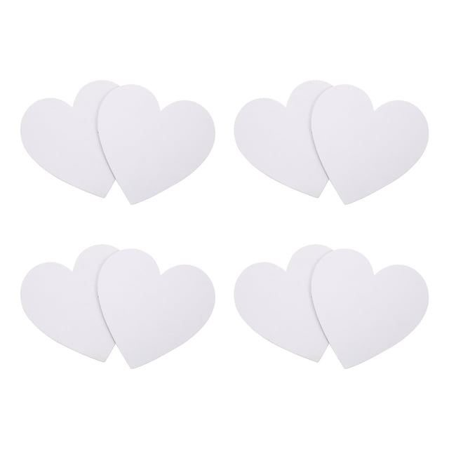 STRANDCHIC 8Set Painting Boards For Artistic Creation White Canvas Beginners