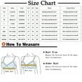 thumbnail image 3 of ALLLIST Wirefree Bras for Women Push up Plus Size Underwear Red Dog Paw Soft Ladies Bras Xs-4xl, 3 of 5