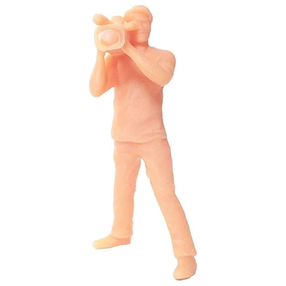 Figuras de personas a escala 1/64 Figuras en miniatura Figuras sin pintar Figuras 1/64 Estilo C