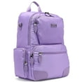 thumbnail image 5 of ELLE Voyage 20L Twill and Vegan Leather Fashion Backpack, Lavender, 5 of 8