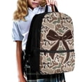 thumbnail image 3 of Yuyamidu Bow Camo Kids Backpack Ages 4-6 Elementary School Bookbag for Girls Backpacks Junior Students Schoolbag Kids Youth Shoulder Bag for School, 3 of 6