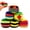 A, variant on Handmade Crochet Balls Stress Relief Balls Handcrafted Footbag Hac-Sacks Multicolor Cloth Bean Bag Set for Beginners Toss Ball