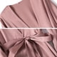thumbnail image 4 of Gibobby arnés para mujer Ropas Ropas Ropa de camisón Ropa de dormir Satin Sexy Lingerie Mujeres Seda Pajamas(Rosa, S), 4 of 5