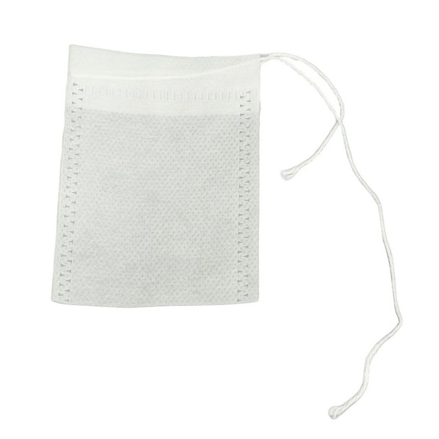 Empty Tea Filter Bags, 500 PCS Odorless Drawstring Type Tea Filters Bags for Home