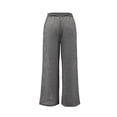 thumbnail image 3 of Ropa Playa Ocean Pacific para Mujer Pantalón Crochet Pretina Cómoda Rayas Negro Talla EG, 3 of 4