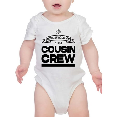 

Cousin Crew New Addition Bodysuit Infant -Smartprints Designs 6 Months