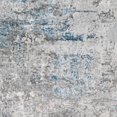 thumbnail image 5 of Hauteloom Findon Living Room, Bedroom Area Rug - Contemporary - Teal, Pale Blue, Charcoal - 7'10" x 10', 5 of 7