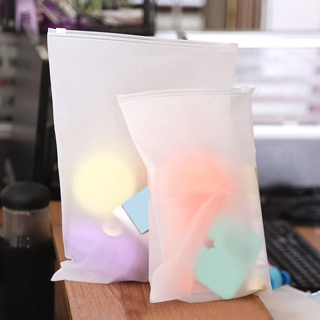 Smell Proof Sealing Bag Sealing Bag Food Storage Bag Leakproof Bag Double Matte Sealing Bag Environmental EVA Translucent Bag Valve Bag For Winter Clothing PillowM 20x28cm ANGGREK Otros