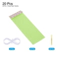 thumbnail image 3 of Guirnalda Borlas Unique Bargains 20uds Verde con Cuerda Borlas Papel Seda, 3 of 7