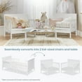 thumbnail image 7 of Dream On Me Hudson 3 in 1 Convertible Toddler Bed, White, 7 of 7