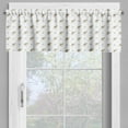 thumbnail image 2 of Ambesonne Kangaroo Window Valance, Tulip Flower and Animals, 54" X 18", Almond Green Camel Taupe, 2 of 5