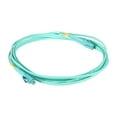 thumbnail image 2 of Tripp Lite N820-03M-OM4 N820 Series 10 Gb/100 Gb Duplex Multimode LC/LC Fiber Patch Cable, Aqua, 10-Ft. Cord, 2 of 7