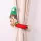 thumbnail image 4 of Abrazaderas para cortinas navideñas con forma de muñeco de peluche, hebilla para decoración del hogar Niña, 4 of 8
