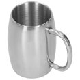 thumbnail image 2 of Bar Supplies,400ml Stainless Steel Beer Coffee Cup Wine Cup Innovative Solution, 2 of 7