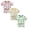 6pcs Baby Boys Summer Outfits-Red+Light Yellow+Light Green, variant on Gerichy Toddler Boy Summer Short Sleeve Crew Neck T-Shirt Shorts 6Pc Outfit Set Casual Soft Dailywear Clothes for Baby Boys 12 18 24 Months 2T 3T 4T Infant Kids