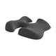 thumbnail image 3 of Almohada de boca abajo, almohada para dormir, funda extraíble, espuma viscoelástica versátil, almohadilla de apoyo para salón de belleza en Gris oscuro y pecho, 3 of 8