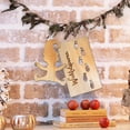 thumbnail image 4 of Plantillas de huellas de madera Plantilla de gnomo de Navidad con huellas de gnomo, artesanía artística para interiores (juego de plantillas), 4 of 7