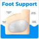 thumbnail image 2 of Almohadillas metatarsales VISMOS con gel, alivio del dolor, 2 pares, 2 of 8