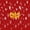 Red4, variant on Minimalist Christmas Rectangle Tablecloth,Waterproof Oli-Proof Red Table Cover,52x70 Inch