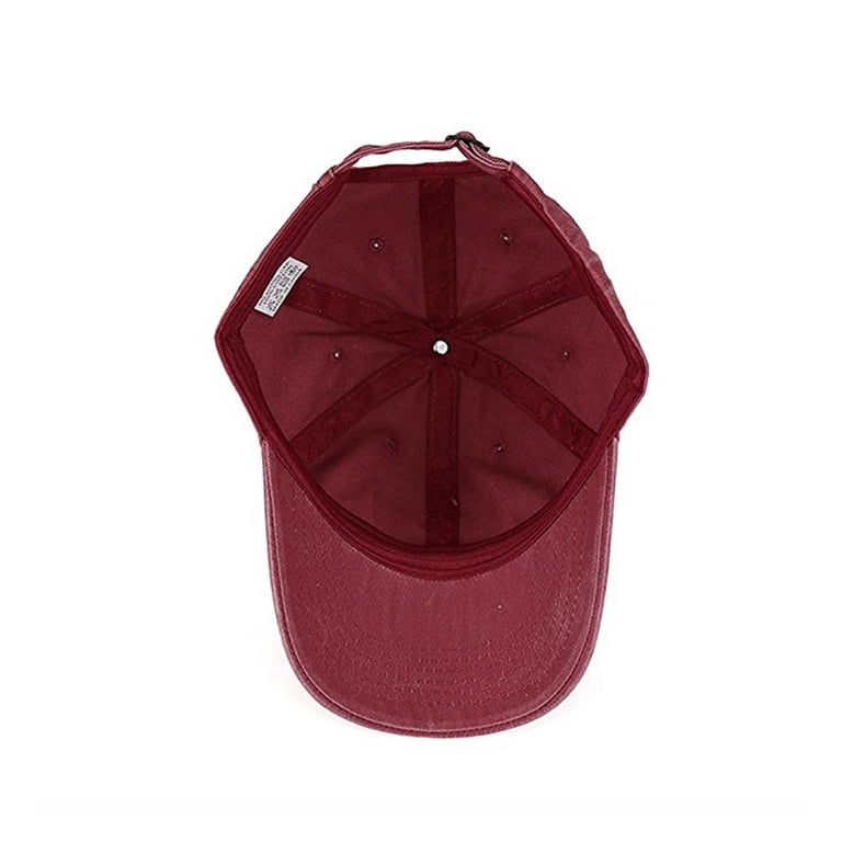 1-Pack Vintage Washed Cotton Baseball Cap, Low Profile  display picture 1