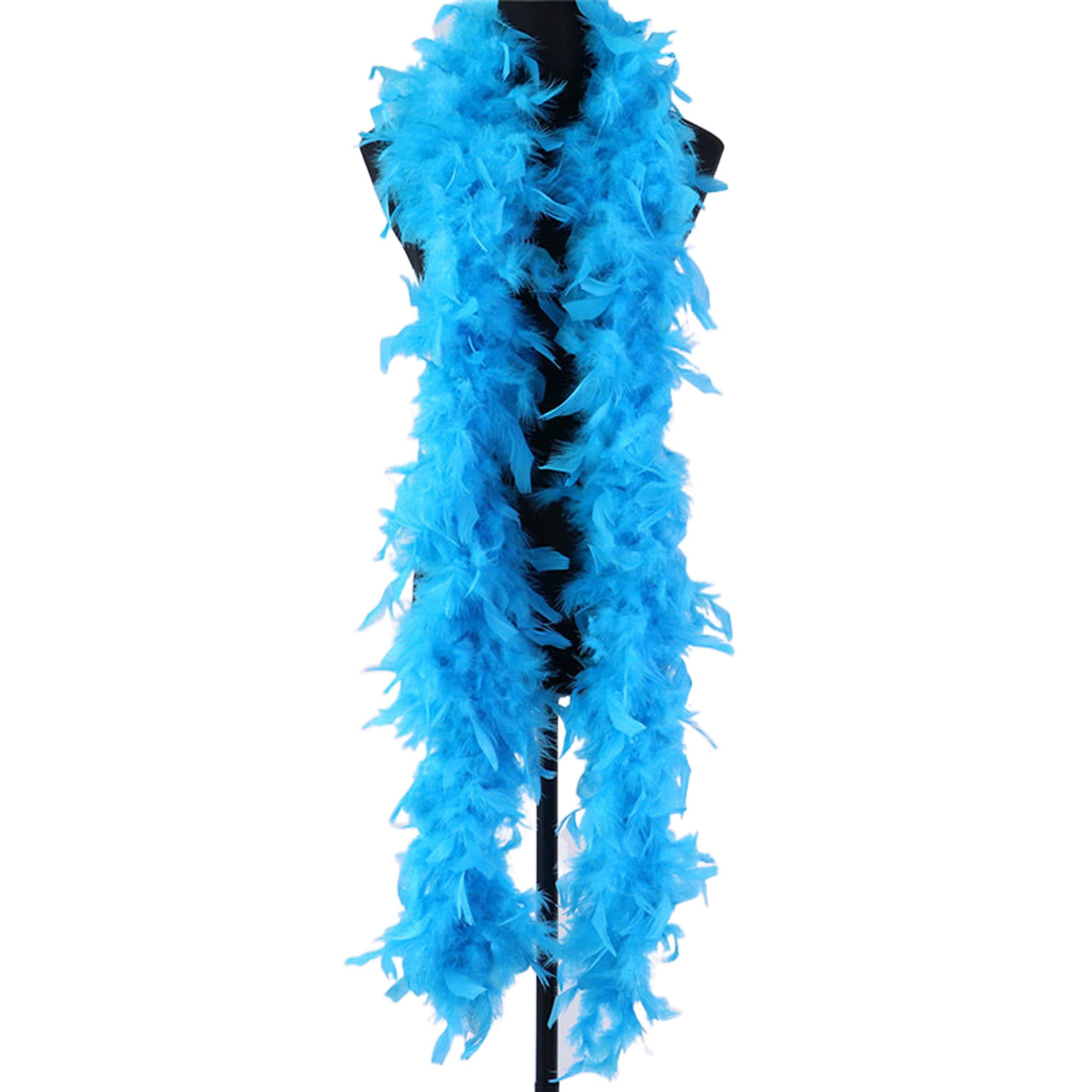 Womens Men 80g/2m Feather Boa Long Colour Feather Boa Fancy Dress