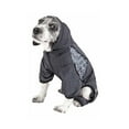 thumbnail image 4 of Pet Life ® Active 'Pawsterity' Mediumweight 4-Way-Stretch Yoga Fitness Dog Tracksuit Hoodie, 4 of 9