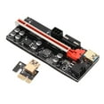 thumbnail image 4 of Tarjeta adaptadora vertical PCIE 1X a 16X Fácil operación 4 condensadores FP Alta eficiencia de conversión PCI E Riser, 4 of 14