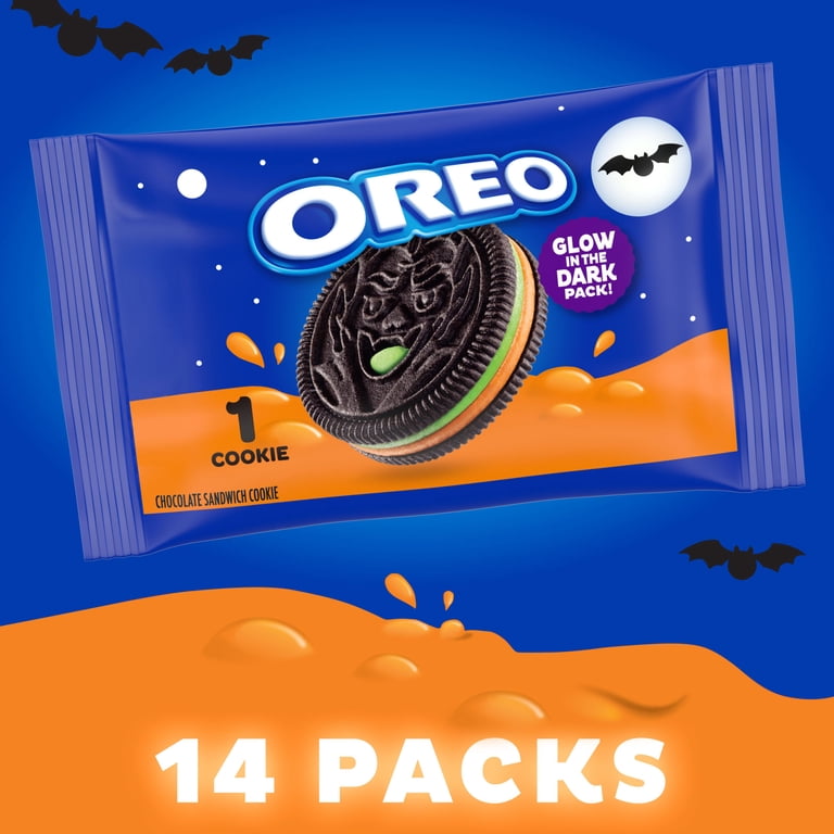OREO Green and Orange Creme Chocolate Sandwich Cookies, Halloween