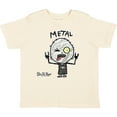 thumbnail image 3 of Inktastic Metal Face Boys or Girls Toddler T-Shirt, 3 of 5