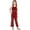 Burgundy, variant on iEFiEL Kids Girls Chiffon Maxi Jumpsuit Rhinestone Wide Leg Outfit Set,Sizes 4-14 Black 4