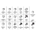thumbnail image 2 of ATD Tools 385 76 Pc. Drain Plug Assortment ATD-385, 2 of 2