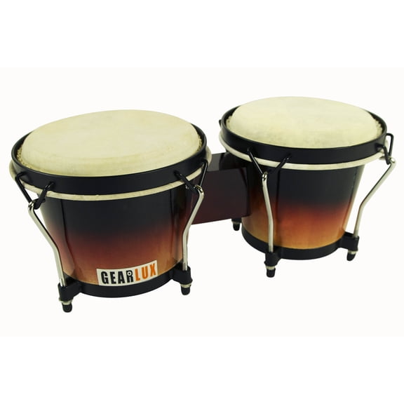 Gearlux Tunable Bongos - Sunburst