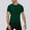 Green, variant on Gifts Dianli Workout Training Men's Solid Color Raglan Sleeve Short Sleeve Round Neck Training Shirt Tight-Fit Quick-Dry Breathable Stretch Athletic Tee for Running Gym Activewear