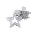 thumbnail image 2 of Xihbxyly Cortina de Luces Led Navideñas con Forma de Estrella, 8 Modos de Iluminación, Diseño de Cable Transparente, Decoración para Interiores y Exteriores, Iluminación para Bodas, Resistente Al Agu, 2 of 4