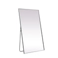 thumbnail image 4 of Metal Frame Rectangle Full Length Mirror 36x60 Inch in Black, 4 of 7