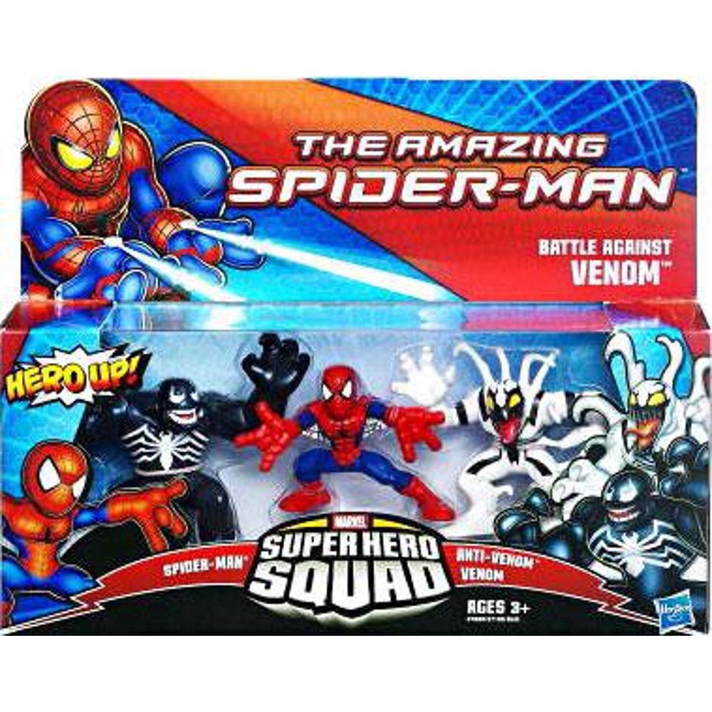 The Amazing Spider-Man Super Hero Squad Battle Against Venom Mini