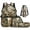 Camo Deer, variant on Bulopur Boys 17 Inch Backpack Set, 4 Piece Hunting Deer Print School Bookbag with Lunch Box, Water Bottle Holder and Pencil Case for Elementary
