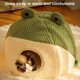 thumbnail image 4 of Pet Dog Bed Comfortable Frog Shape Round Dog Kennel Ultra Soft Washable Dogs Cats Cushion Bed Winter Warm Sofa Bed Pet Supplies ShopWise Round, 4 of 9