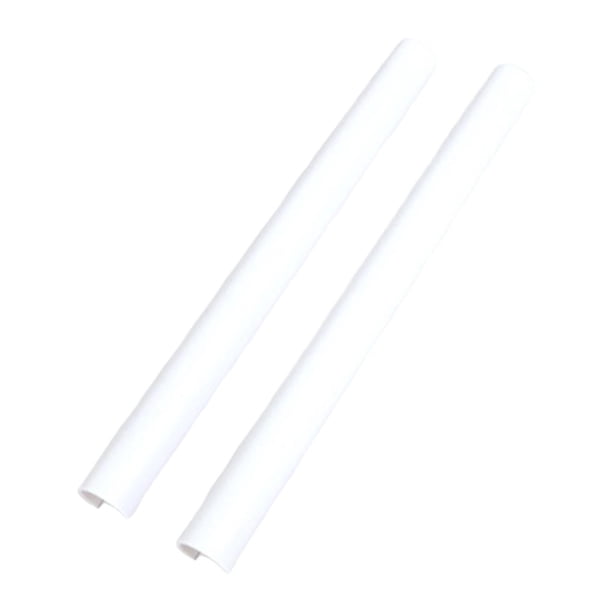 2 piezas de molduras de rejilla delantera de 34 cm de PVC para BMW F30 Blanco