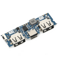 thumbnail image 3 of Cargador de batería Winyuyby Micro-USB/Tipo-C 5V 2.4A Dual USB 18650 Boost, placa base, accesorios para teléfono móvil, bricolaje, 3 of 6