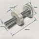 thumbnail image 2 of 4 Pcs Pressure Baby Gates Threaded Spindle Rods Walk Thru Gates Accessory Screw Bolts Kit Fitting, 2 of 5