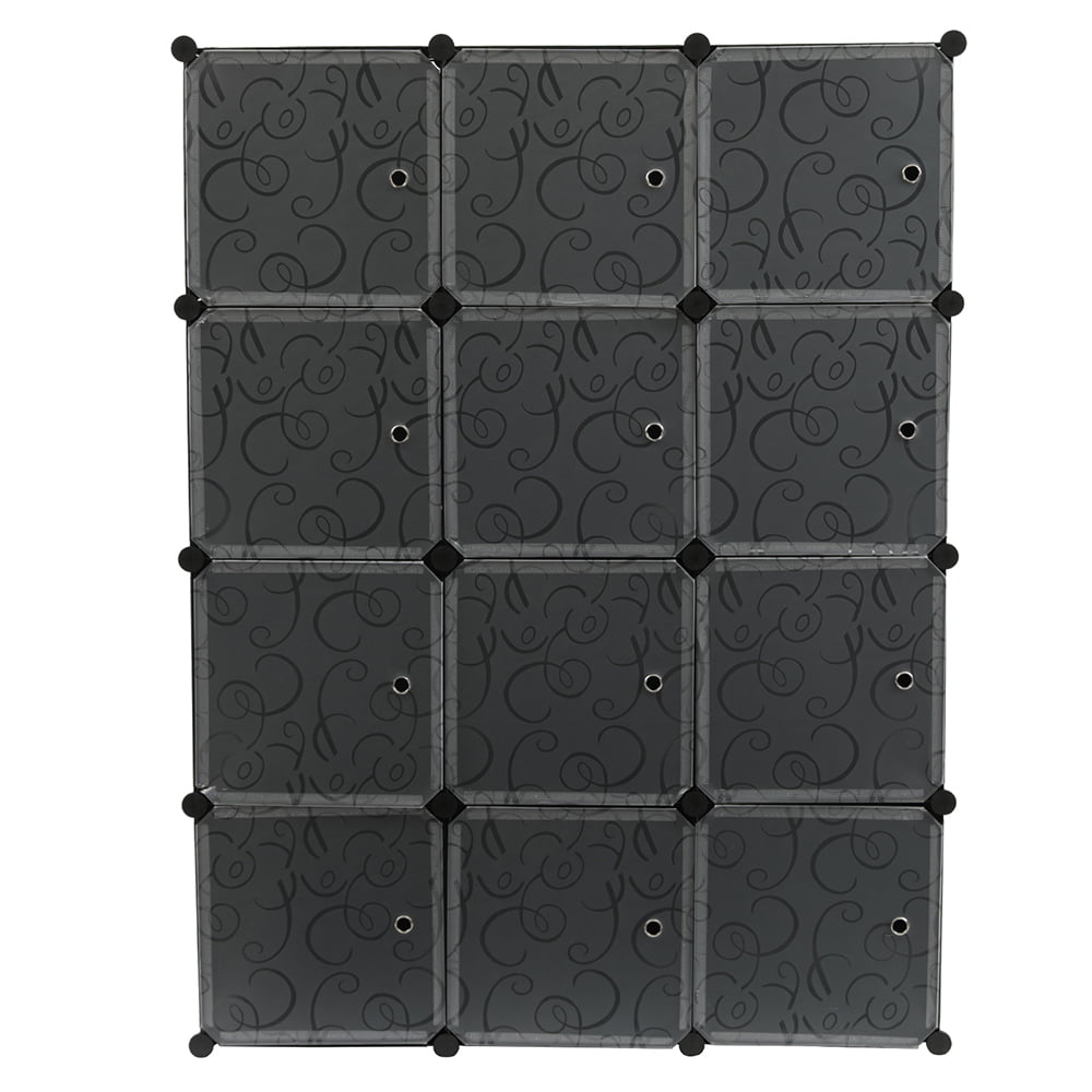 1pc College Dormitory Anti Dust 6 Cube Grid Small Organizer Box