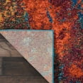 thumbnail image 6 of Nourison Celestial Abstract Atlantic 6'7" x 9'7" Area Rug, (7x10), 6 of 9