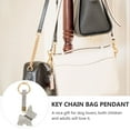 thumbnail image 2 of Rhinestone Dog Keychain Key Fob Holder Pendant for Backpack Purse Charm Accessory, 2 of 6