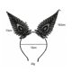 thumbnail image 3 of Diadema con orejas de gato y encaje de Catwoman Halloween Christmas Dress Up TUNC Sencillez, 3 of 3