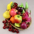 thumbnail image 4 of Nvzi 6 pieces of 2.76-inch long realistic artificial fruits, used for micro fruit decoration in household kitchens, farmhouses, and dining tables, simulating kiwifruit, shooting props, 4 of 5