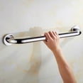 thumbnail image 2 of Wall Mounted Safety Handle, Stainless Steel Space Saving Support for Wet Areas, Concealed Screws, Corrosion-resistant Design 12 Inch, 2 of 5