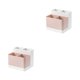 thumbnail image 3 of Caja de Almacenamiento de Maquillaje Advancent Rosa 2piezas Multifuncional Gran Capacidad, 3 of 6